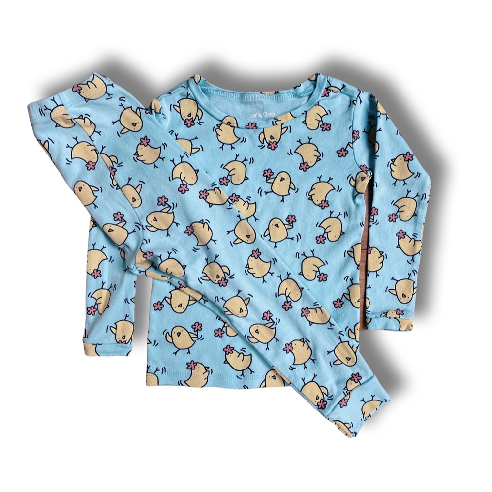 Baby GAP Easter Chick Pajamas